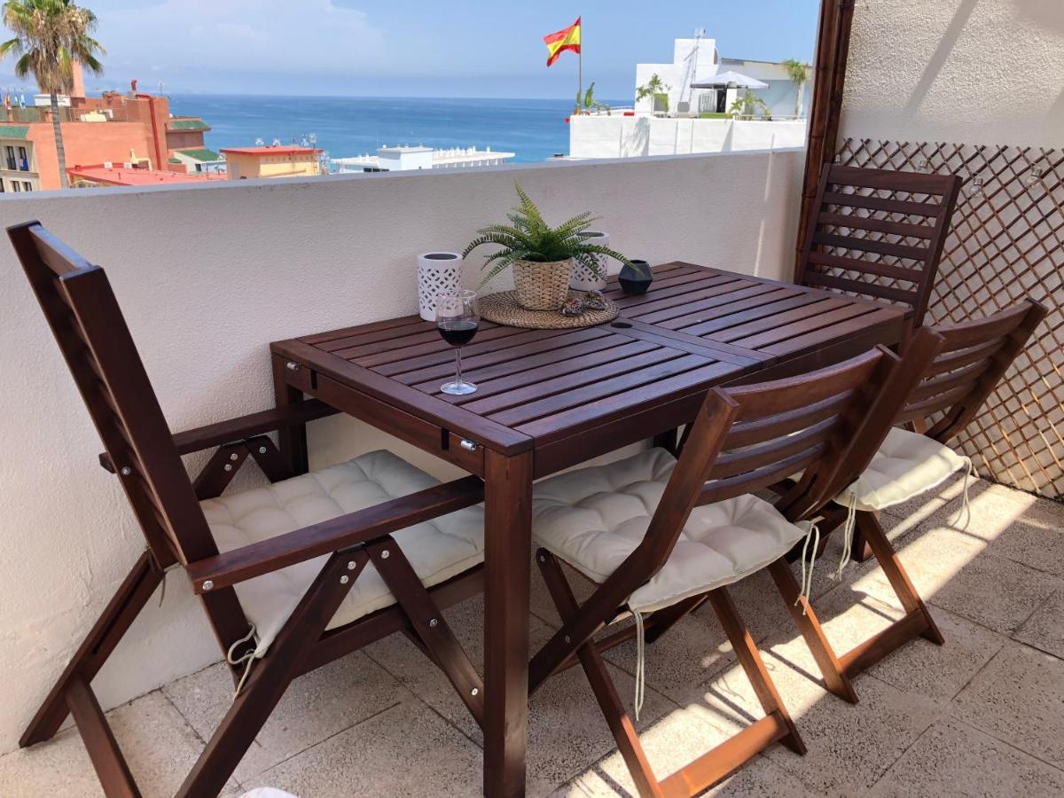 El Cortijuelo. Magnificent Triplex Terraced House With Rooftop Of 18M2, Overlooking The Sea. Parking Torremolinos Zewnętrze zdjęcie
